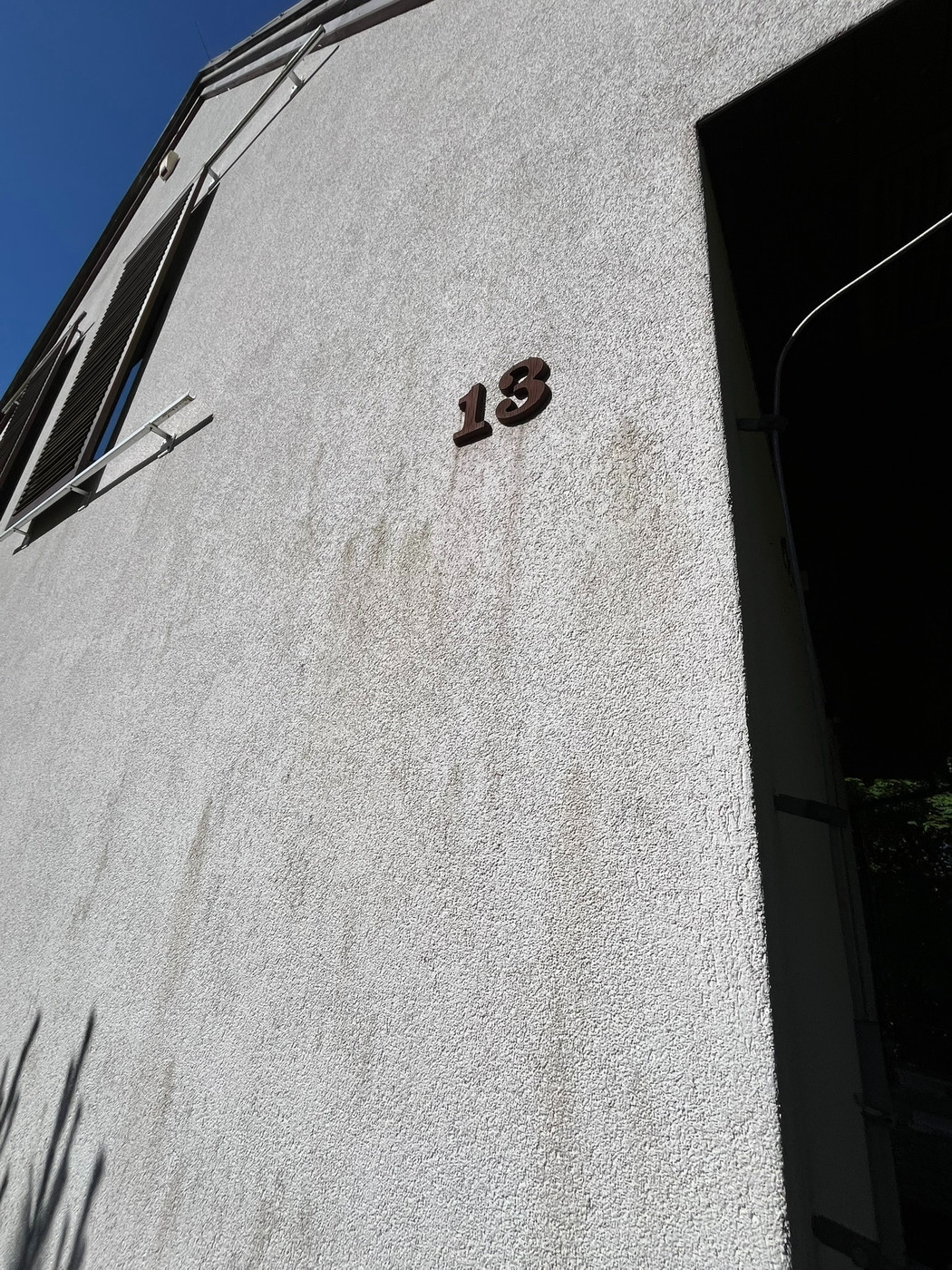 Čištění fasády před čištěním